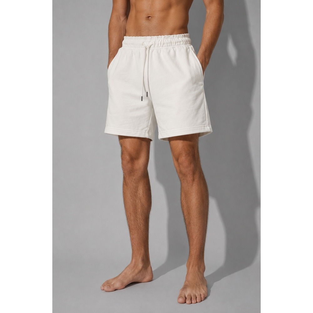 Athleta Coaster‎ Luxe Recovery Shorts White Athletic Lounge Size M NEW